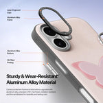 DUX DUCIS LUVYシリーズ 携帯電話ケース 指リングバックル付き、iPhone 17 Pro Max用、iPhone 17 Pro用、iPhone 17用