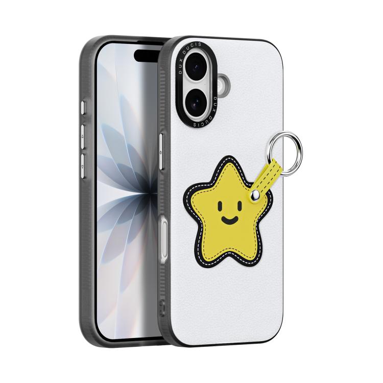 DUX DUCIS LUVYシリーズ 携帯電話ケース 指リングバックル付き、iPhone 17 Pro Max用、iPhone 17 Pro用、iPhone 17用