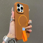 スキンフィール磁気TPUスマホケースシリコンストラップ付き、iPhone 13、iPhone 12 / 12 Pro、iPhone 12 Pro Max、iPhone 11 Pro Max、iPhone 11、iPhone 11 Pro用