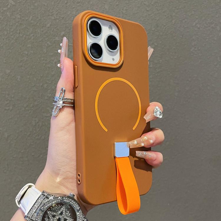 スキンフィール磁気TPUスマホケースシリコンストラップ付き、iPhone 13、iPhone 12 / 12 Pro、iPhone 12 Pro Max、iPhone 11 Pro Max、iPhone 11、iPhone 11 Pro用