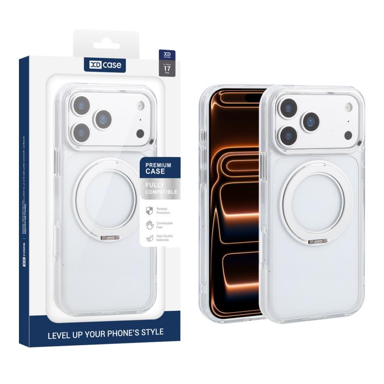 XDcase YADUN 回転ブラケット 磁気 携帯電話ケース、iPhone 17 Pro Max用、iPhone 17 Pro用