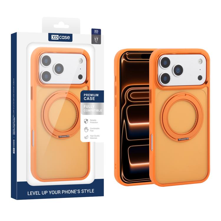 XDcase YADUN 回転ブラケット 磁気 携帯電話ケース、iPhone 17 Pro Max用、iPhone 17 Pro用