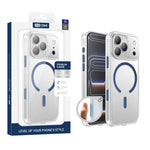 XDcase フロスト 透明 磁気 耐衝撃 携帯電話ケース、iPhone 17 Pro Max用、iPhone 17 Pro用、iPhone 17用