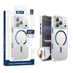 XDcase フロスト 透明 磁気 耐衝撃 携帯電話ケース、iPhone 17 Pro Max用、iPhone 17 Pro用、iPhone 17用