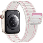xDfind ナイロンループ織りフック＆ループファスナーバンド、Apple Watch 42 / 44 / 45 / 46 / 49mm用、Apple Watch 38 / 40 / 41 / S11 42mm用