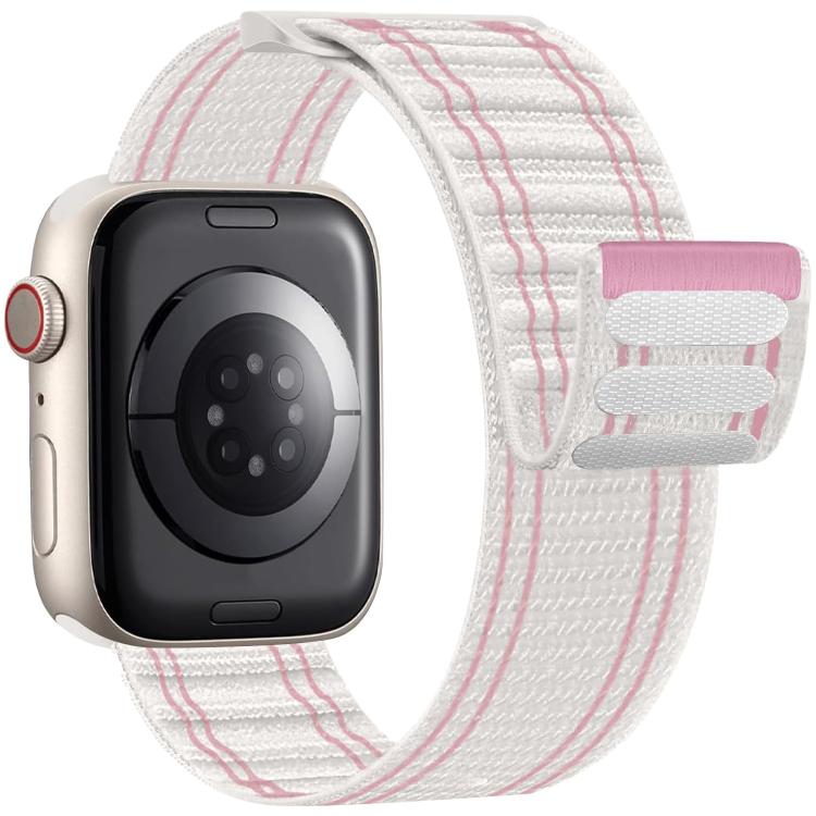 xDfind ナイロンループ織りフック＆ループファスナーバンド、Apple Watch 42 / 44 / 45 / 46 / 49mm用、Apple Watch 38 / 40 / 41 / S11 42mm用