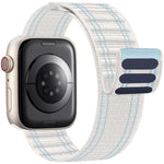 xDfind ナイロンループ織りフック＆ループファスナーバンド、Apple Watch 42 / 44 / 45 / 46 / 49mm用、Apple Watch 38 / 40 / 41 / S11 42mm用