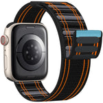 xDfind ナイロンループ織りフック＆ループファスナーバンド、Apple Watch 42 / 44 / 45 / 46 / 49mm用、Apple Watch 38 / 40 / 41 / S11 42mm用