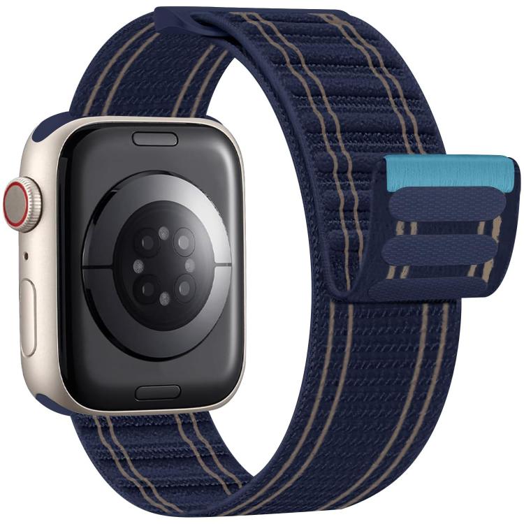 xDfind ナイロンループ織りフック＆ループファスナーバンド、Apple Watch 42 / 44 / 45 / 46 / 49mm用、Apple Watch 38 / 40 / 41 / S11 42mm用