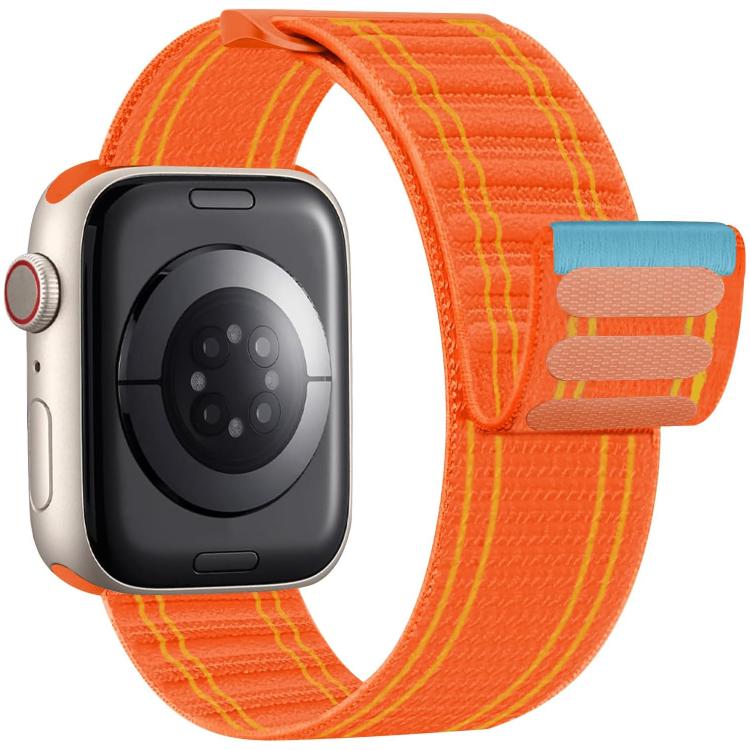 xDfind ナイロンループ織りフック＆ループファスナーバンド、Apple Watch 42 / 44 / 45 / 46 / 49mm用、Apple Watch 38 / 40 / 41 / S11 42mm用