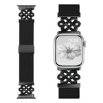xDfind 中国結びナイロン編み磁気バックルウォッチバンド、Apple Watch 42 / 44 / 45 / 46 / 49mm用、Apple Watch 38 / 40 / 41 / S11 42mm用