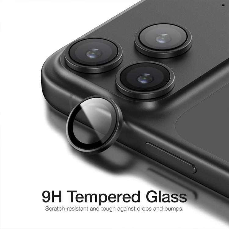 XDcase 5個セット AF + AR ホークアイ カメラレンズプロテクター アライメントツール付き、iPhone 17 Pro Max 用、iPhone 17 Pro 用