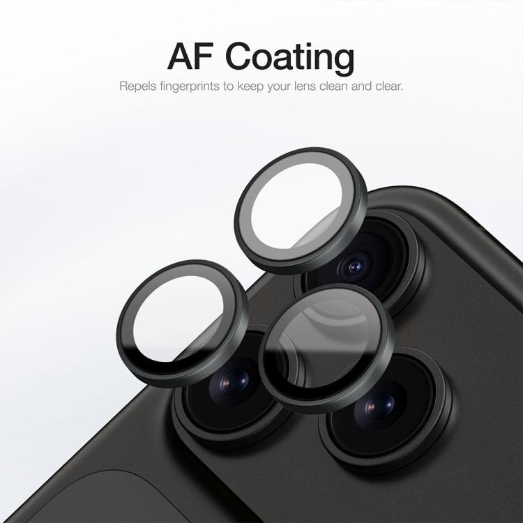 XDcase 5個セット AF + AR ホークアイ カメラレンズプロテクター アライメントツール付き、iPhone 17 Pro Max 用、iPhone 17 Pro 用