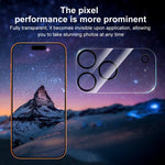 XDcase 5個セット シルクスクリーン一体型 強化ガラス バックカメラフィルム、iPhone 17 Pro Max 用、iPhone 17 Pro 用、iPhone 17 用、iPhone Air 用