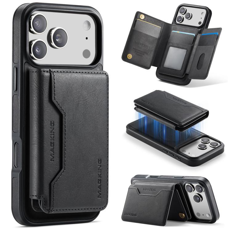 MAGKING K3シリーズ MagSafe RFID K3 Proカードバッグ着脱式フォンケース、iPhone 17 Pro Max用、iPhone 17 Pro用、iPhone Air用