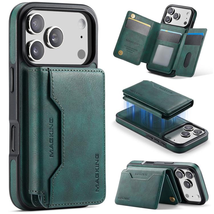 MAGKING K3シリーズ MagSafe RFID K3 Proカードバッグ着脱式フォンケース、iPhone 17 Pro Max用、iPhone 17 Pro用、iPhone Air用