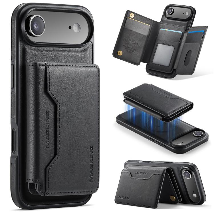 MAGKING K3シリーズ MagSafe RFID K3 Proカードバッグ着脱式フォンケース、iPhone 17 Pro Max用、iPhone 17 Pro用、iPhone Air用
