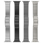ワンビーズ折りたたみクラスプ金属チタン合金ウォッチバンド、Apple Watch 46mm / 49mm / 45mm / 44mm用、Apple Watch 42mm / 41mm / 40mm / 38mm用