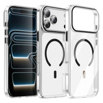 Kemeng Clear PC Magnetic Phone Case, For iPhone 17 Pro Max, For iPhone 17 Pro