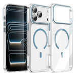 Kemeng Clear PC Magnetic Phone Case, For iPhone 17 Pro Max, For iPhone 17 Pro