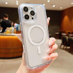 フロストPCハイブリッドTPU磁気フォンケース AIセンサーキー付き、iPhone 17 Pro Max用、iPhone 17 Pro用、iPhone 17用、iPhone Air用、iPhone 16 Pro Max用、iPhone 16 Pro用、iPhone 16用