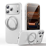 レザー質感360度回転磁気ホルダーフォンケース、iPhone 17 Pro Max用、iPhone 17 Pro用、iPhone 17用、iPhone Air用、iPhone 16 Pro Max用、iPhone 16 Pro用、iPhone 16 Plus用、iPhone 16用