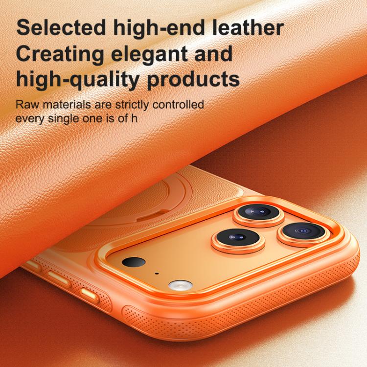 レザー質感360度回転磁気ホルダーフォンケース、iPhone 17 Pro Max用、iPhone 17 Pro用、iPhone 17用、iPhone Air用、iPhone 16 Pro Max用、iPhone 16 Pro用、iPhone 16 Plus用、iPhone 16用