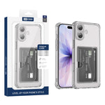 XDcase クリア TPU カードスロット 精密ホールスマホケース、iPhone 17 Pro Max用、iPhone 17 Pro用、iPhone 17用、iPhone Air用