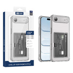 XDcase クリア TPU カードスロット 精密ホールスマホケース、iPhone 17 Pro Max用、iPhone 17 Pro用、iPhone 17用、iPhone Air用
