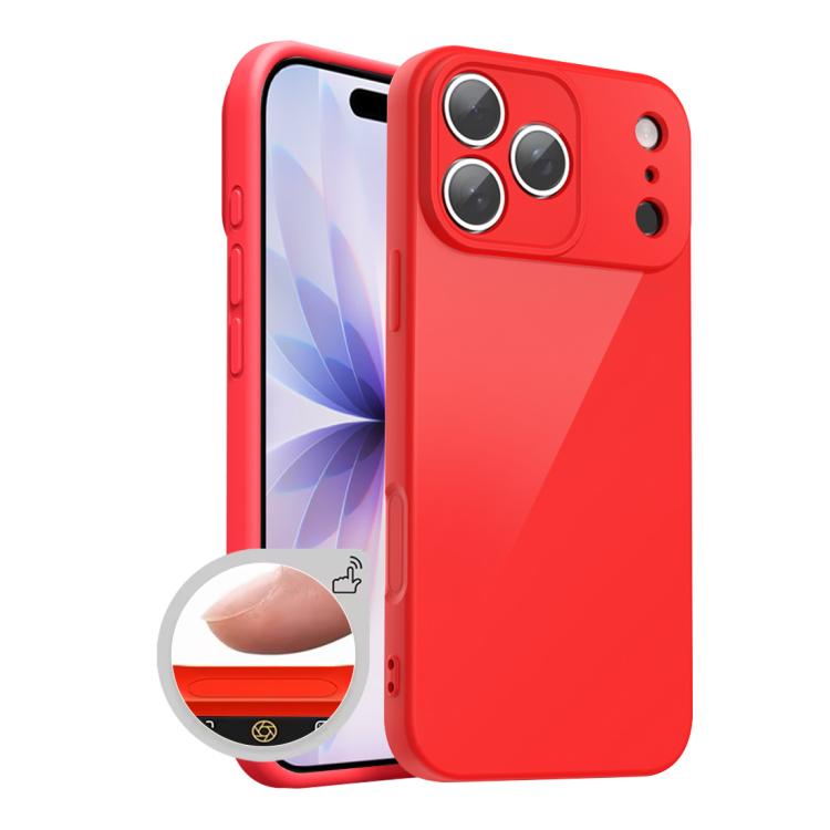XDcase AIボタン統合型 全面保護 シリコン風スマホケース、iPhone 17 Pro Max用、iPhone 17 Pro用