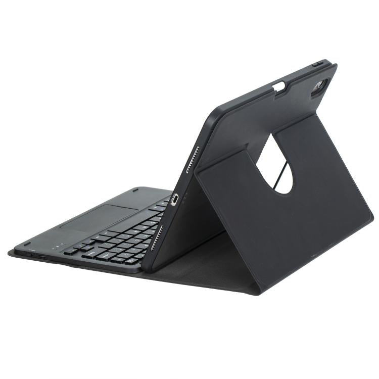 360度回転バックライト付きBluetoothキーボードレザータブレットケース、タッチパッド付き、iPad Pro 11 2025 / 2024対応、iPad 2025 / 2022対応、iPad Air 11 2025 / iPad Pro 11 2022対応、iPad 10.2 2021 / 2019 / iPad Air 3対応