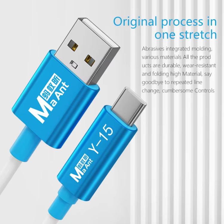 MaAnt Y-15 USB to Type-C 充電・データ転送ケーブル iPhone / iPad対応、MaAnt Y-15