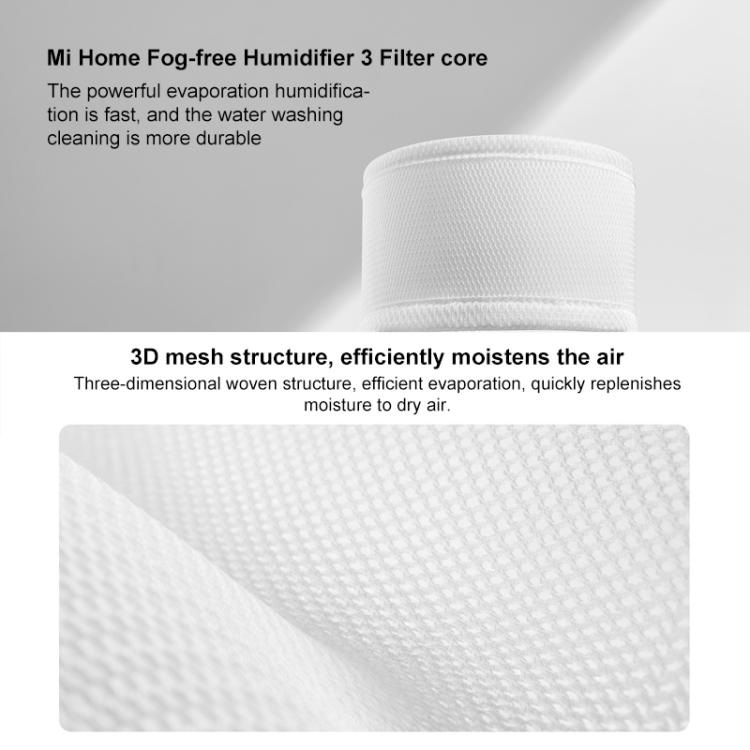 Xiaomi Mijia 6L ノーミスト加湿器 3 フィルター、6L ノーミスト加湿器 3 フィルター