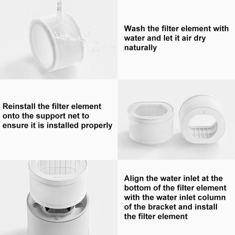 Xiaomi Mijia 6L ノーミスト加湿器 3 フィルター、6L ノーミスト加湿器 3 フィルター