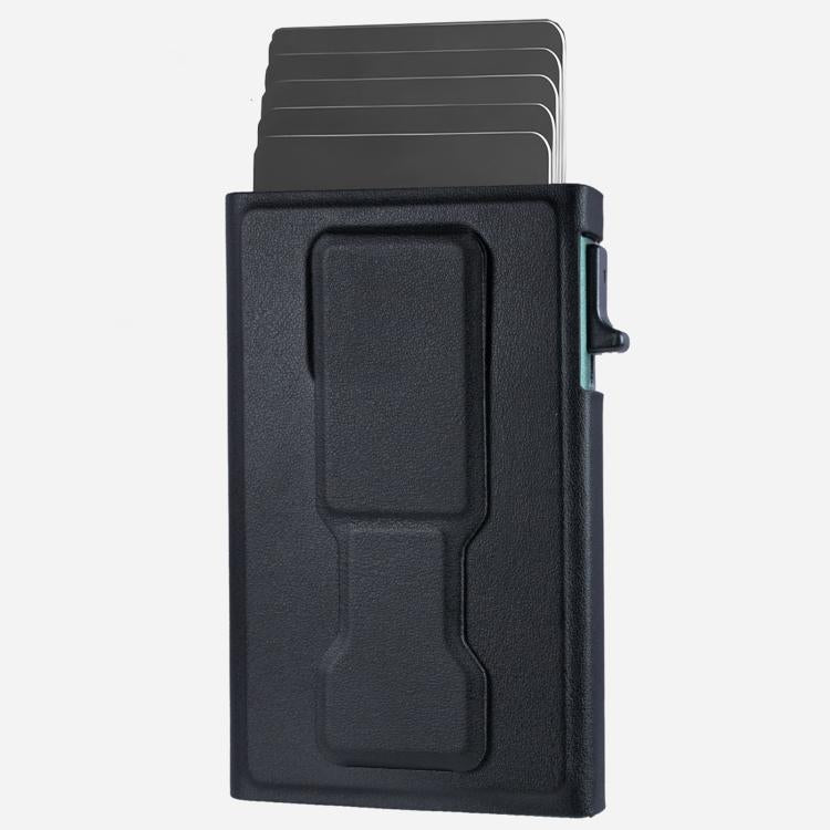 Magnetic Automatic Pop-up Mobile Phone Holder RFID Card Slots