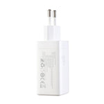 JOYROOM JR-TG10 65W GaN デュアルType-C、USB 3ポート充電器 Type-C to Type-Cケーブル付き EUプラグ、UKプラグ