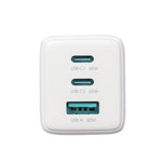 JOYROOM JR-TG10 65W GaN デュアルType-C、USB 3ポート充電器 Type-C to Type-Cケーブル付き EUプラグ、UKプラグ
