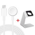 xDfind Apple Watchスマートウォッチ用アルミ合金充電ホルダー＆Type-C充電器セット、アルミ合金＋Type-C