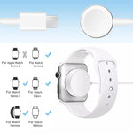 xDfind Apple Watchスマートウォッチ用アルミ合金充電ホルダー＆Type-C充電器セット、アルミ合金＋Type-C