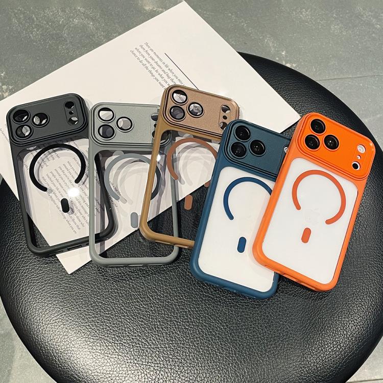 電気めっき カメラ全面保護 磁気透明スマホケース、iPhone 17 Pro Max用、iPhone 17 Pro用