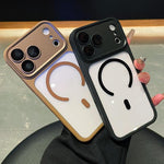電気めっき カメラ全面保護 磁気透明スマホケース、iPhone 17 Pro Max用、iPhone 17 Pro用