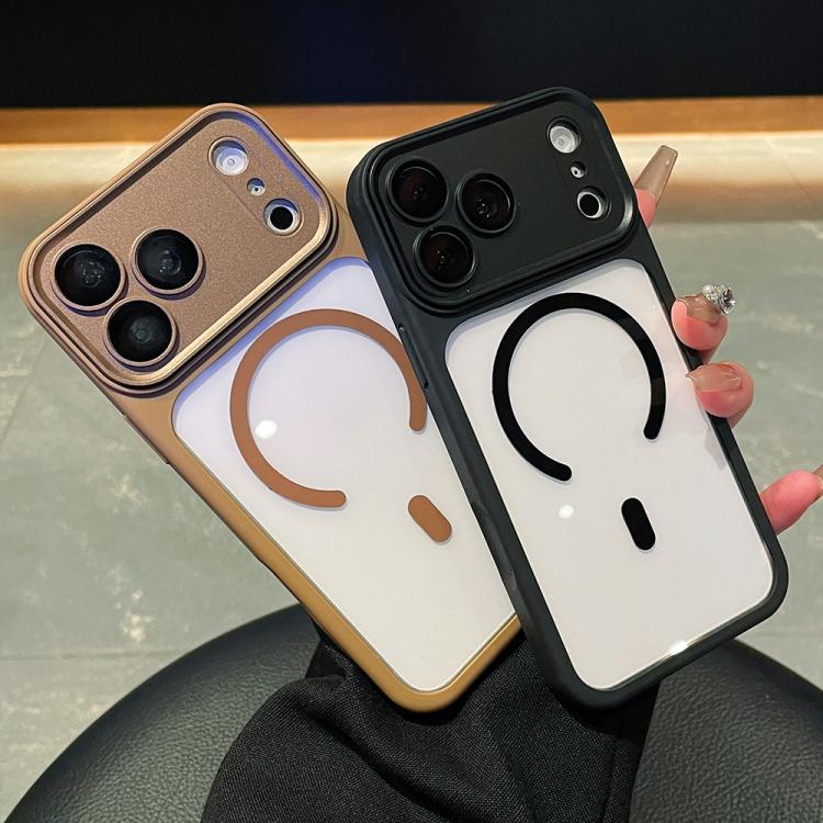電気めっき カメラ全面保護 磁気透明スマホケース、iPhone 17 Pro Max用、iPhone 17 Pro用