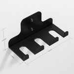 ヘビーデューティ バーベル壁掛けスタンド フィットネス機器収納ラック ガレージジム用、FS-23195