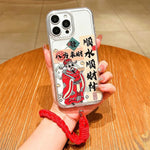馬年アクリル磁気フルカバリースマホケースストラップ付き、iPhone 13用、iPhone 12用、iPhone 12 Pro Max用、iPhone 12 Pro用