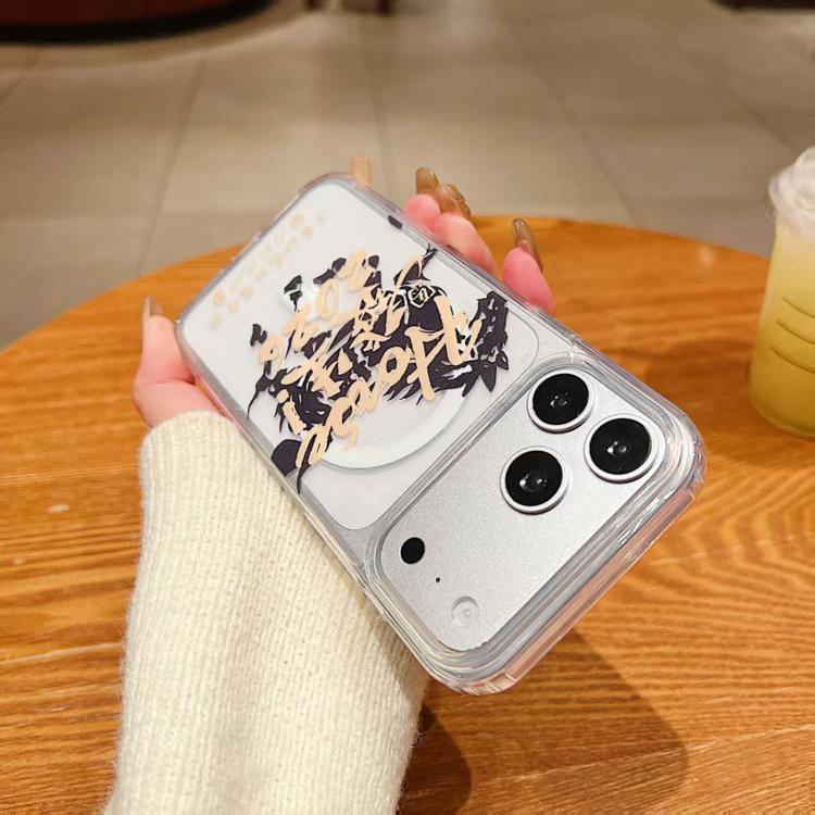 馬年アクリル磁気フルカバリースマホケースストラップ付き、iPhone 13用、iPhone 12用、iPhone 12 Pro Max用、iPhone 12 Pro用