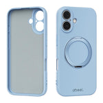 ABEEL 肌に優しい感触 磁気液体シリコン スマホケース ホルダー付き、iPhone 17 Pro Max用、iPhone 17 Pro用、iPhone 17用、iPhone 16 Pro Max用、iPhone 16 Pro用、iPhone 16用