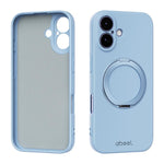 ABEEL 肌に優しい感触 磁気液体シリコン スマホケース ホルダー付き、iPhone 17 Pro Max用、iPhone 17 Pro用、iPhone 17用、iPhone 16 Pro Max用、iPhone 16 Pro用、iPhone 16用
