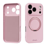 ABEEL 肌に優しい感触 磁気液体シリコン スマホケース ホルダー付き、iPhone 17 Pro Max用、iPhone 17 Pro用、iPhone 17用、iPhone 16 Pro Max用、iPhone 16 Pro用、iPhone 16用