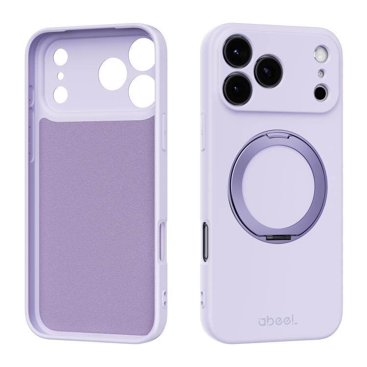 ABEEL 肌に優しい感触 磁気液体シリコン スマホケース ホルダー付き、iPhone 17 Pro Max用、iPhone 17 Pro用、iPhone 17用、iPhone 16 Pro Max用、iPhone 16 Pro用、iPhone 16用