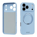 ABEEL 肌に優しい感触 磁気液体シリコン スマホケース ホルダー付き、iPhone 17 Pro Max用、iPhone 17 Pro用、iPhone 17用、iPhone 16 Pro Max用、iPhone 16 Pro用、iPhone 16用